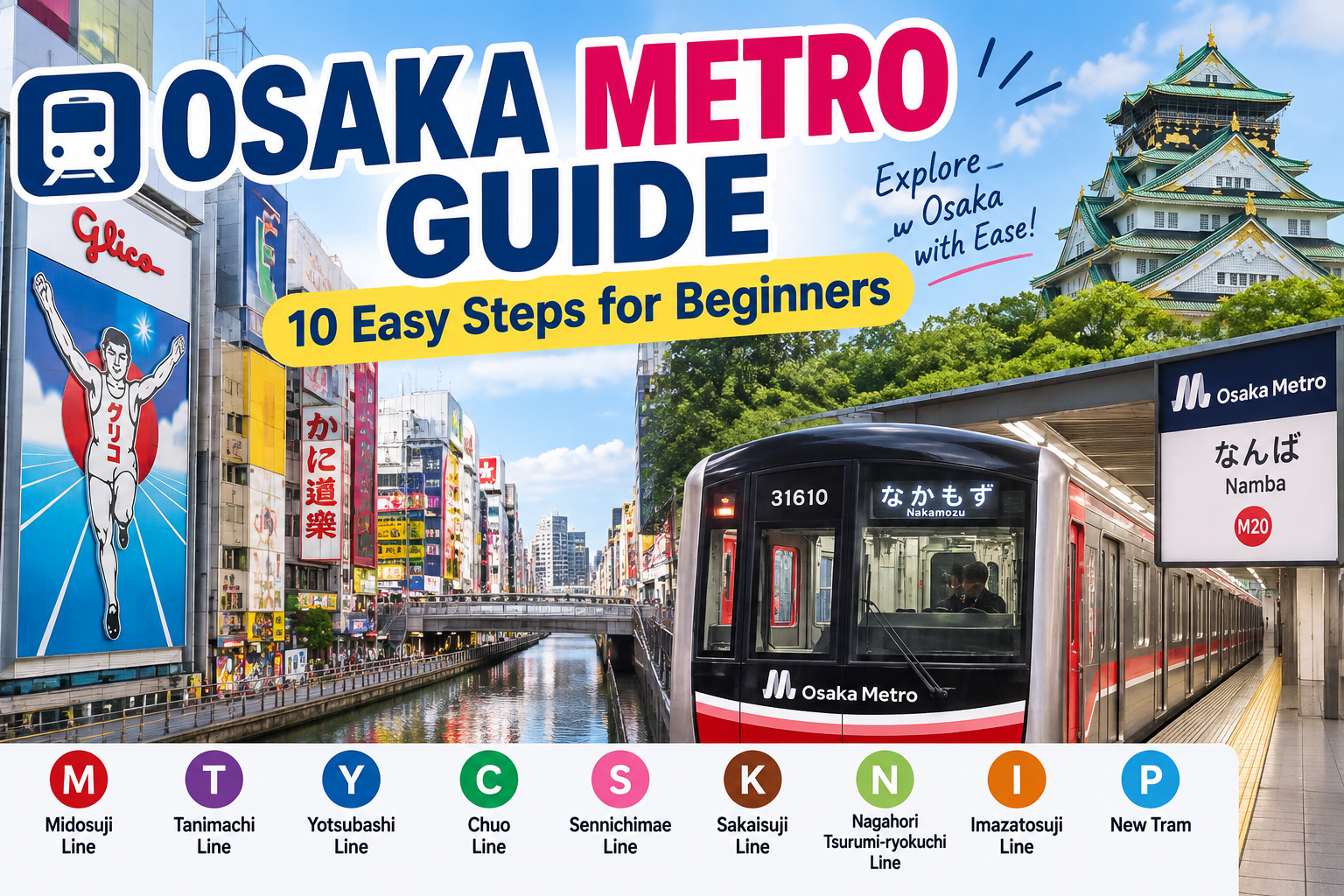 Osaka Metro guide for beginners