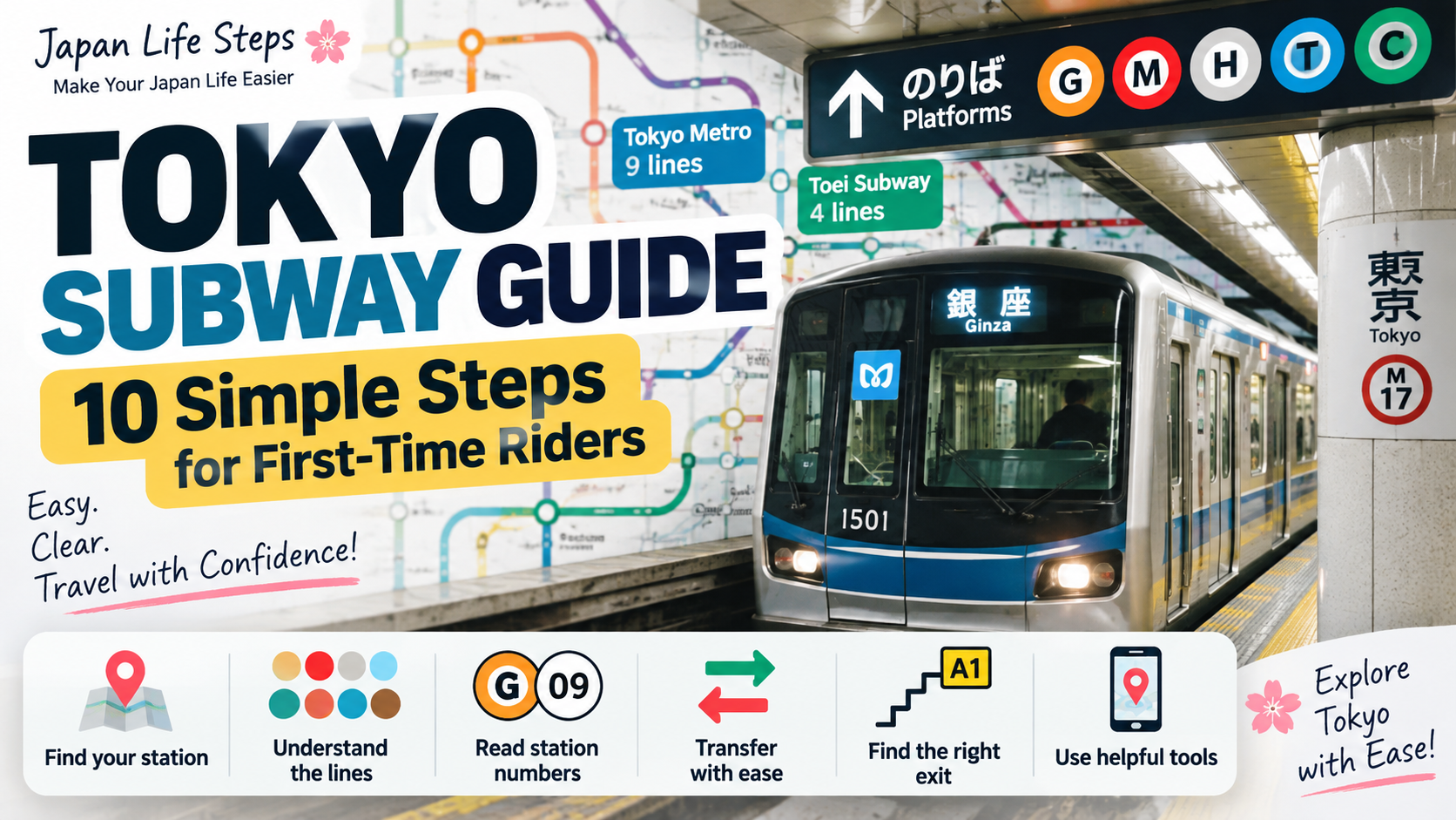 Tokyo subway guide for first-time visitors